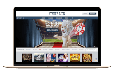 WhiteLion Casino Screenshot